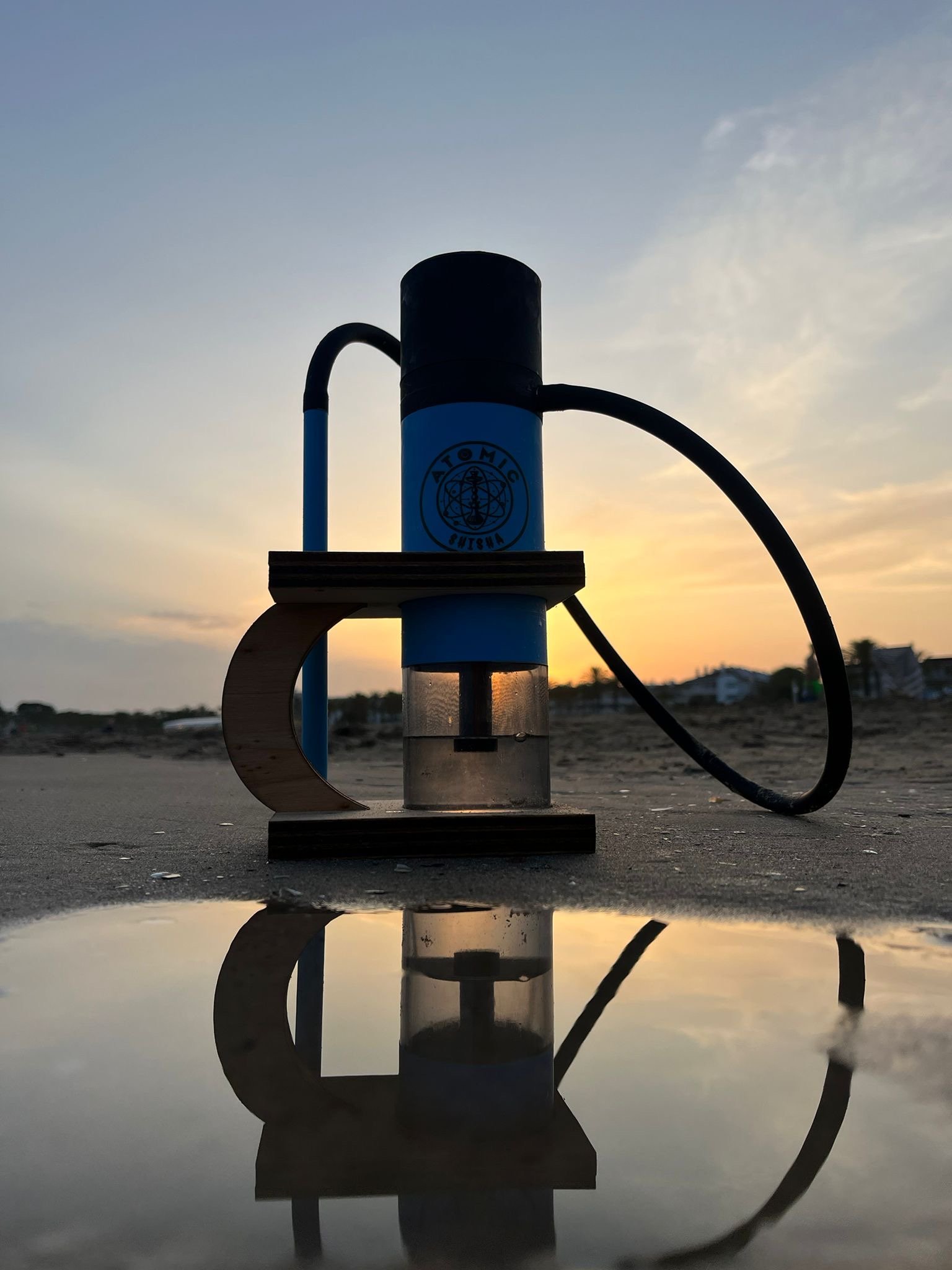 soporte portátil para shisha, the nomas project, nomah